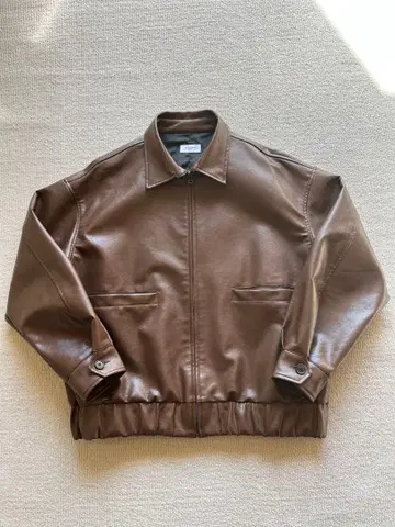 BONBONSTORE PU 가죽 자켓