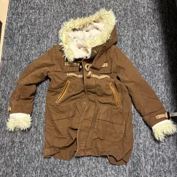 RNA N 보아 라이너 포함 더플 코트 브라운 M 사이즈 겨울 아우터