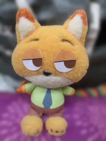 새상품 주토피아 닉 보들보들 봉제인형 22cm