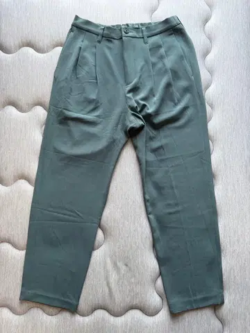SENSE OF PLACE 2TUCK SLACKS GREEN