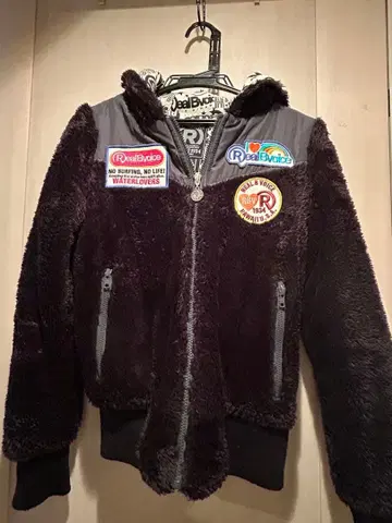 [ Real B Voice ] 플리스 자켓 블랙