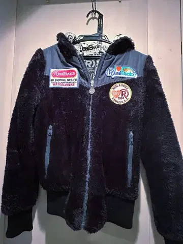 [ Real B Voice ] 플리스 자켓 블랙