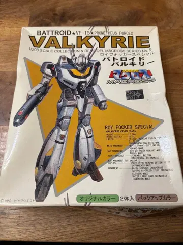 1 [내부 가방 미개봉] 1/200 마크로스 바트로이드 발키리 로이 포커