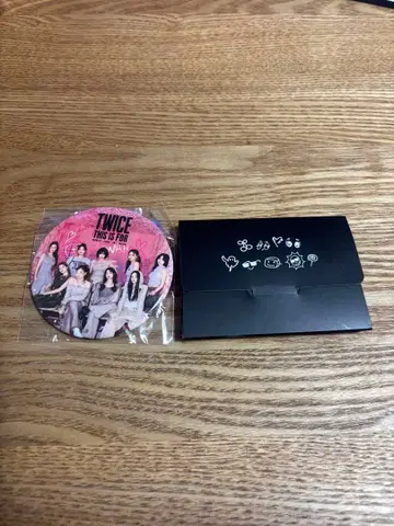 TWICE THIS IS FOR 업그레이드 혜택 캔뱃지, 트레카 세트