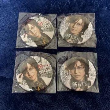 무대 인페르노 후지와라 유키 캔뱃지 굿즈 올리브