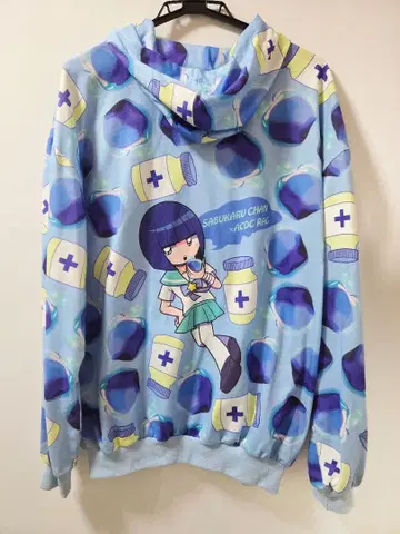 멘헤라짱 서브컬쳐짱 후드티 에자키 비스코