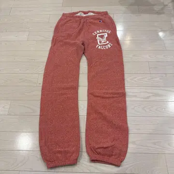 챔피온 리버스 위브 팬츠 XL 레드 RN26094