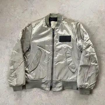 SPIWAK 스피와크 MA-1 플라이트 자켓 실버 USA제