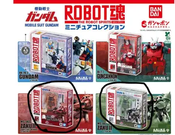 기동전사 건담 ROBOT혼 미니어처 컬렉션 3개