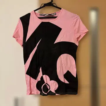 MARIQUANT LONDON 반팔 티셔츠 핑크/블랙