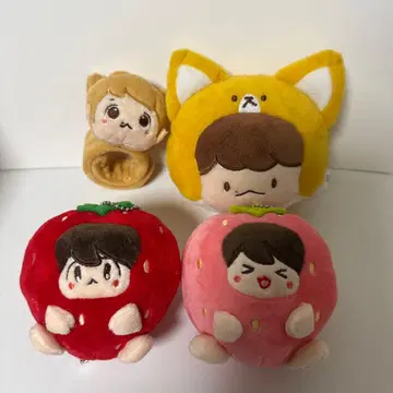 EXO 백현 봉제 인형 키링