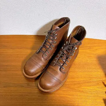 새상품급 RED WING 8111 아이언레인저 워크 부츠 브라운