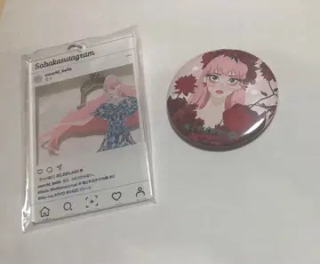 용과 주근깨 공주 아크릴 키링 마그넷 캔