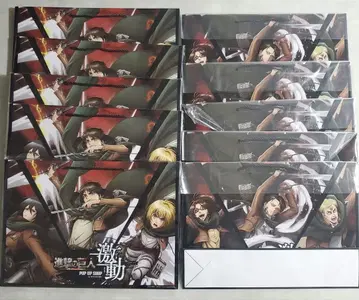 진격의 거인 WIT STUDIO 구매 혜택 쇼핑백 10장