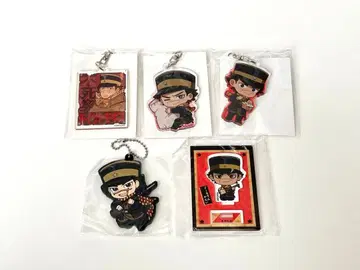 골든 카무이 금카무 아크릴 키링 러버 스트랩 스기모토 사이치