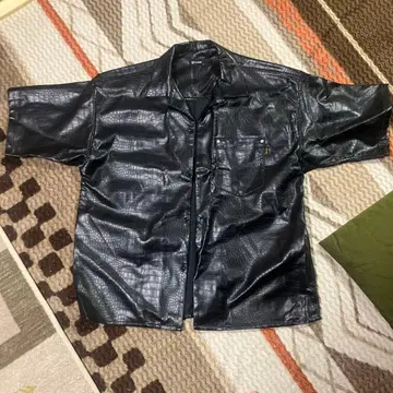 Subciety CROCODILE SHIRT BLACK