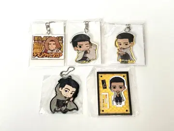 골든 카무이 금카무 아크릴 키링 러버 스트랩 오가타 햐쿠노스케