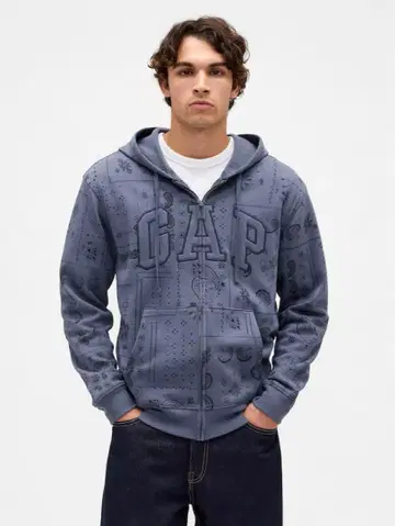GAP 로고/집업 후드티/반다나 프린트