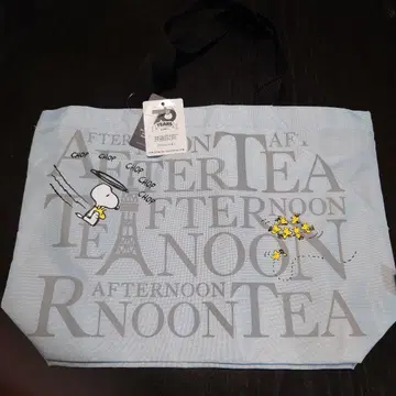 애프터눈 티 스누피 토트백 에코백 콜라보