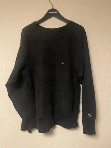 90s Champion REVERSE WEAVE BLACK 백프린트