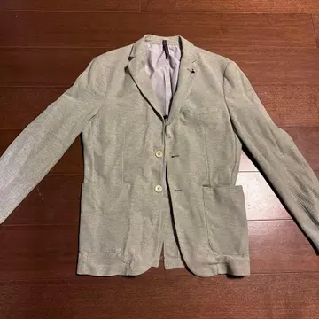 ZARA MAN 그린 테일러드 자켓