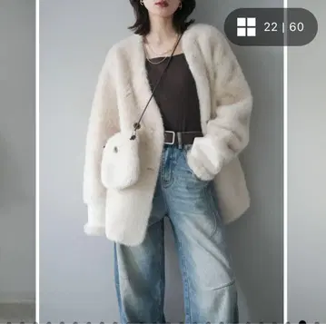 lumier 데님 벨트 가방 포함.