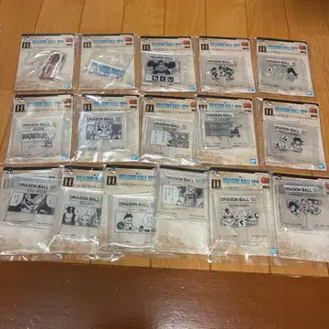 제일복권 드래곤볼 40th H상 스탠드 & 로고 블록 16종