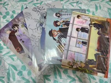 문호 스트레이독스 AGF 온리샵 클리어 파일 묶음 판매