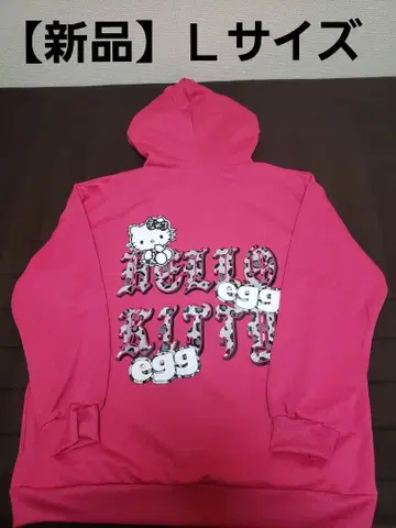 [ 새상품 ] [ 미사용 ] 산리오 키티 저지 egg L 사이즈