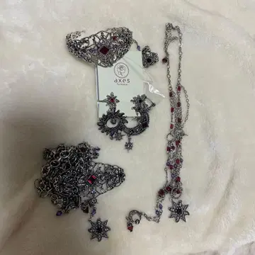 axes femme 아라비아 목걸이 벨트 핑거 블레스 귀걸이