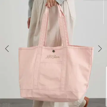 L.L.Bean for SALONmiddle grocery tote 핑크