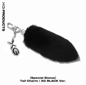 [미개봉 새상품] XG Tail Charm 테일 참 BLACK 블랙 레어