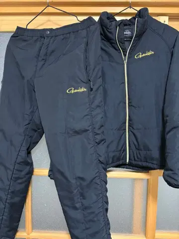 가마가츠 의류 상하의 M 사이즈 블랙