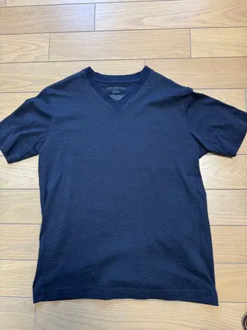JOE COTTON 네이비 V넥 T셔츠 L 사이즈