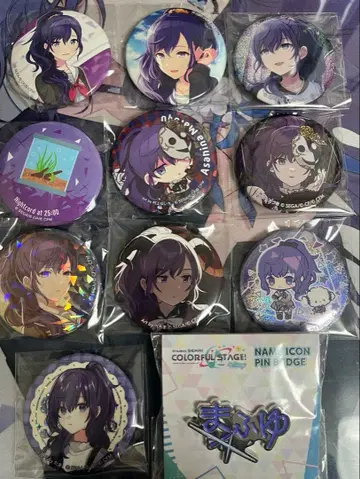 아사히나 마후유 캔뱃지 묶음 판매