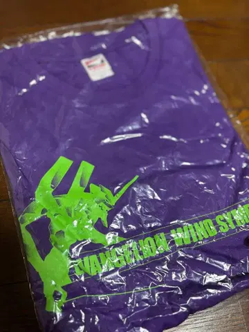 미개봉 에반게리온 윈드 심포니 한정판 T셔츠