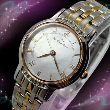 새상품급 작동품 더 락하우스 여성용 손목시계 스톤 로만 솔라