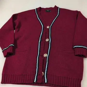 Rady 와인 레드 가디건