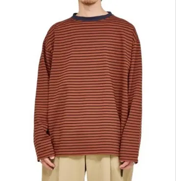 marka 보더 크루 넥 티