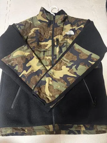 THE NORTH FACE 카모 패턴 플리스 자켓 L 사이즈