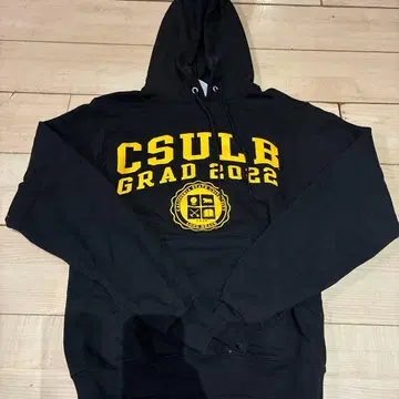 Champion CSULB GRAD 2022 후드티 XS 블랙