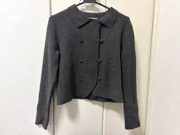 ZARA 니트 크로스 자켓 S