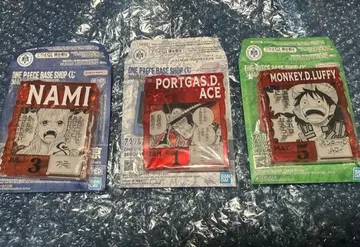 원피스 베이스 아크릴 블록 참 루피 에이스 나미