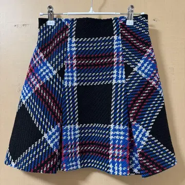 SNIDEL 스나이델 로빙 체크 미니 스커트