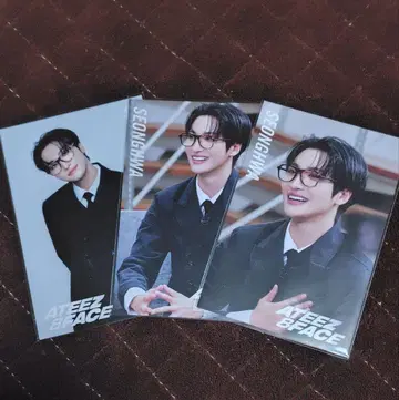 ATEEZ 8 FACE 랜덤 엽서 SEONGHWA 3장 세트