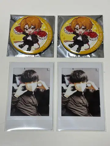 제5인격 AWG IJL 캔뱃지 폴라로이드 스콜피온 Scorpion