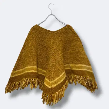 3점 10,000엔 빈티지 구제 의류 도매 레트로 80s 니트 판초