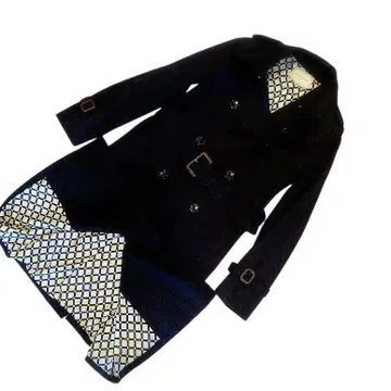 [ 고품질 ] UNITED ARROWS Tokyo 네이비 트렌치코트 36