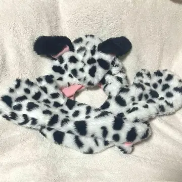 디즈니 101마리 강아지 팬캡 머플러