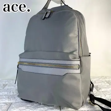 [ 새상품급 ] 에이스 리모피스 백팩 나일론 x 가죽 그레이